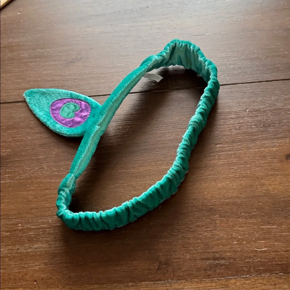 Hanna Andersson dress up pretend play Peacock Headband